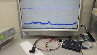 超音波技術開発に関するの基礎実験：メガヘルツの超音波発振による、新しい部品検査技術（超音波システム研究所）