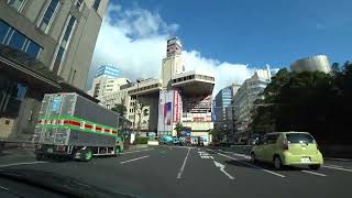 横浜駅東口地下駐車場Ｐから横浜駅西口地下駐車場Ｐまで走る