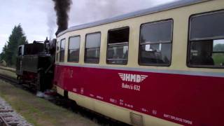 Steam Engine Locomotive Smoke-Steam Pressure Build up Before Trip