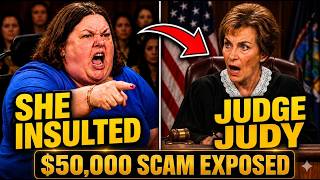 She Insulted Judge Judy in Court… Then Her $50,000 Scam Got Exposed
