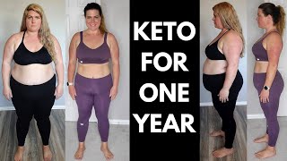 KETO TRANSFORMATION PART 1 of 2│WEIGHT LOSS RESULTS KETO DIET 1 YEAR LATER PLUS BEFORE AFTER PICS