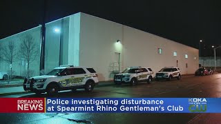 Police Investigating After Man Brandishes Gun Outside Spearmint Rhino Gentleman's Club