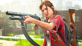 The Last Of Us 2 ● Aggressive Gameplay / DAY 1 & JACKSON - [ GROUNDED / NO DAMAGE ] - 4K PS5