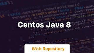 centos java 8