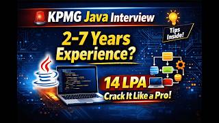 🔔 KPMG Java Developer | 2–7 Years Experience | Core Java | Spring Boot | Microservices | SQL