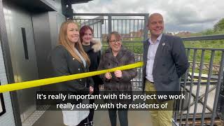 Hunts Cross Station's new lifts are officially opened -  28 September 2022