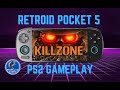 Retroid Pocket 5 PS2 Gameplay – Killzone