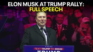 Elon Musk speaks at Trump rally: FULL SPEECH