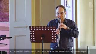 Marcin Kopczyński – Chant d’amour  for oboe and piano op. 109 (2021)