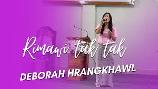 RIMAWI TAK TAK - Nk. Deborah Hrangkhawl [LIVE] Easter Sunday 2024| EFCI Pillangkata - Guwahati Area