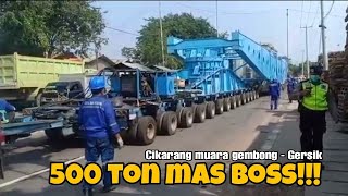 LEBIH BESAR DAN PANJANG DARI YANG DI JALUR SELATAN || TRAFO 500 TON ||