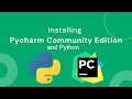 How to Install Python and PyCharm IDE on Windows 10 | Creating and Running Your First Python Project