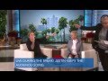 Justin Bieber keeps audience going with Baby during break on the Ellen Show 2015