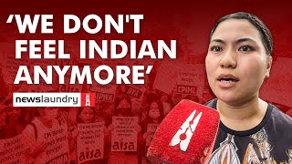 Manipur हिंसा के खिलाफ Delhi में प्रदर्शन, Kuki समुदाय के लोग बोले- सिर्फ बयान न दें एक्शन भी लें PM