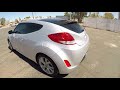 2016 silver hyundai veloster base walkaround garrett motors