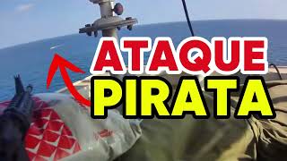 TERROR EM ALTO-MAR  | Piratas Atacam Navio de Carga