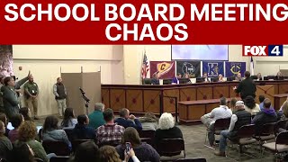 Keller ISD superintendent offers to resign during chaotic school board meeting