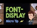 Font-Display - Supercharged