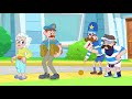 officer freeze in jail kids cartoon mila and morphle