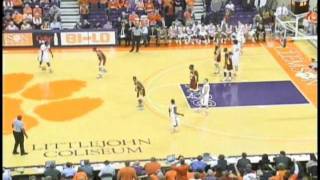 Clemson vs. Winthrop Basketball 2009-2010