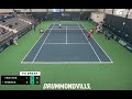 james trotter トゥロター・ジェームズ vs jaden weekes can 2024 challenger banque nationale de drummondville