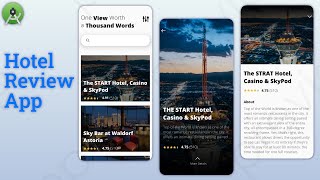 Hotel Booking App Android With XML & JAVA Source Code || Trip Planner App || Android Studio Tutorial
