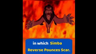 How SIMBA defeated SCAR | Simba's Secreat in 'The Lion King'.