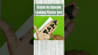 🔥 DIY Wood Planter Box Using Metal Clawfoot Design #dollartreediy #shesocraftdee #shorts