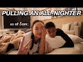 PULLING AN ALL-NIGHTER WITH MY BROTHER | Nicole Laeno