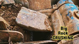 Super Satisfying Stone Crushing | Massive Jaw Rock Crusher in Action | Rock Crushing Process