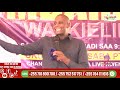 live dk 60 za kivumbi na jasho dr.sulle na mch.ndacha biblia na qur an kipi kitabu cha m.mungu....