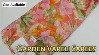 💐GARDEN VARELI SAREES 💐 (19-2-25)#evergreensarees #brandedquality #freeshipping #COD