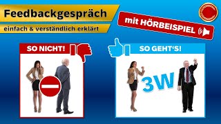 Feedbackgespräch - 👨🏼‍🎓 EINFACH ERKLÄRT 👩🏼‍🎓