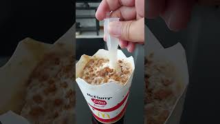 McDonalds LOTUS BISCOFF MCFLURRY  #mcflurry #lotusbiscoff #shorts