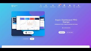 Argon PRO Django - How to start in Docker | Creative-Tim