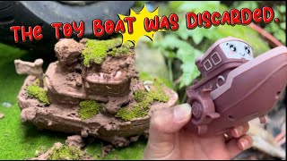 The toy boat was discarded | Restoration Ocd