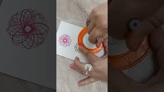 Спирограф, Линейка с узорами, рисование, орнамент, drawing  #asmr #creative