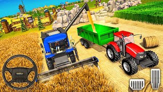 Modern Farming Tractor Driver Simulator - Harvester Tractor Games 3D - Android Gameplay