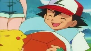 Pokemon - The moment Squirtle takes off his sunglasses!