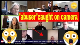 Prosecutor spot accused in the same house as his accuser during virtual zoom court hearing Michigan