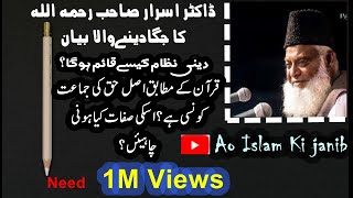 Dr.Israr Ahmad Shocking bayan Must Listen