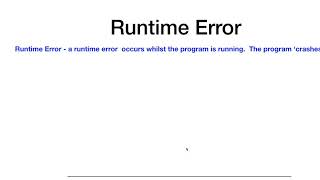 Tutorial 10 Python Programming - Errors in Programming- Syntax/Runtime/Logical