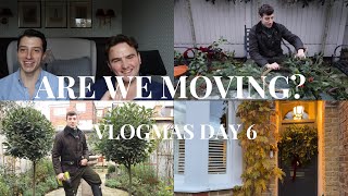 How to make a Wreath \u0026 Are we moving? Vlogmas day 6