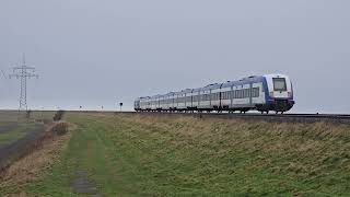 Marschbahn | 15.01.2025 Klanxbüll | 245 209 - RE 11004 | Pinneberg - Westerland(Sylt)