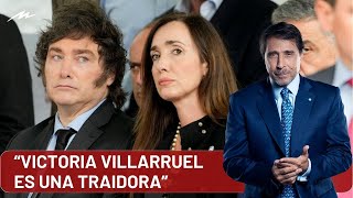 Eduardo Feinmann reveló qué habría dicho Javier Milei tras la interna con Victoria Villarruel