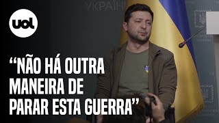 Guerra na Ucrânia: Zelensky quer conversar com Putin