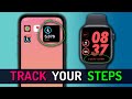 How to TRACK STEPS on Apple Watch and iPhone