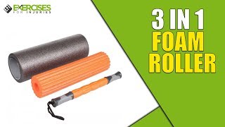 3-in-1 Foam Roller