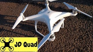 DJI Phantom 4 + 4K Camera Quadcopter Drone Flight Test Video