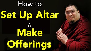 How to Set Up Altar \u0026 Make Offerings (with subtitles)